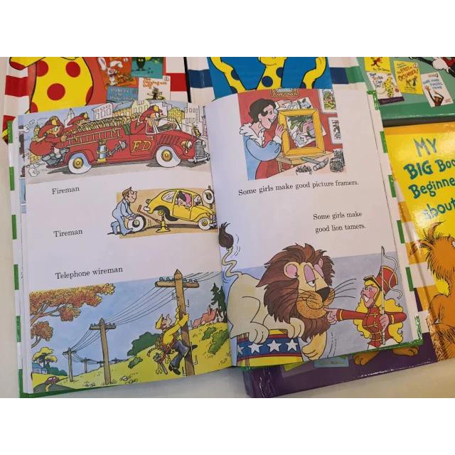 Original - Dr Seuss - The Big Book of BeginnerC (Bộ đẹp 6C bìa cứng)