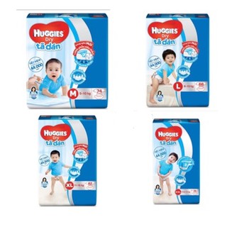 Bỉm huggies dán m76, l68, xl62, xxl56