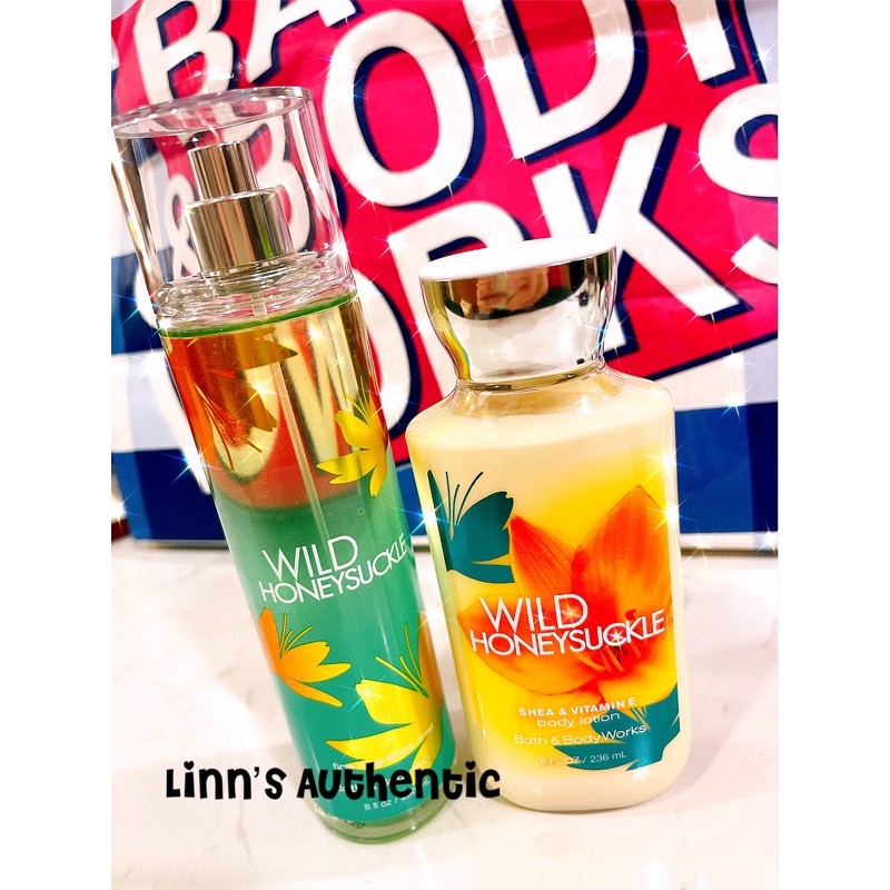 BILL WILD HONEY SUCKLE BBW USA BODY MIST XỊT THƠM BODY LOTION DƯỠNG THỂ