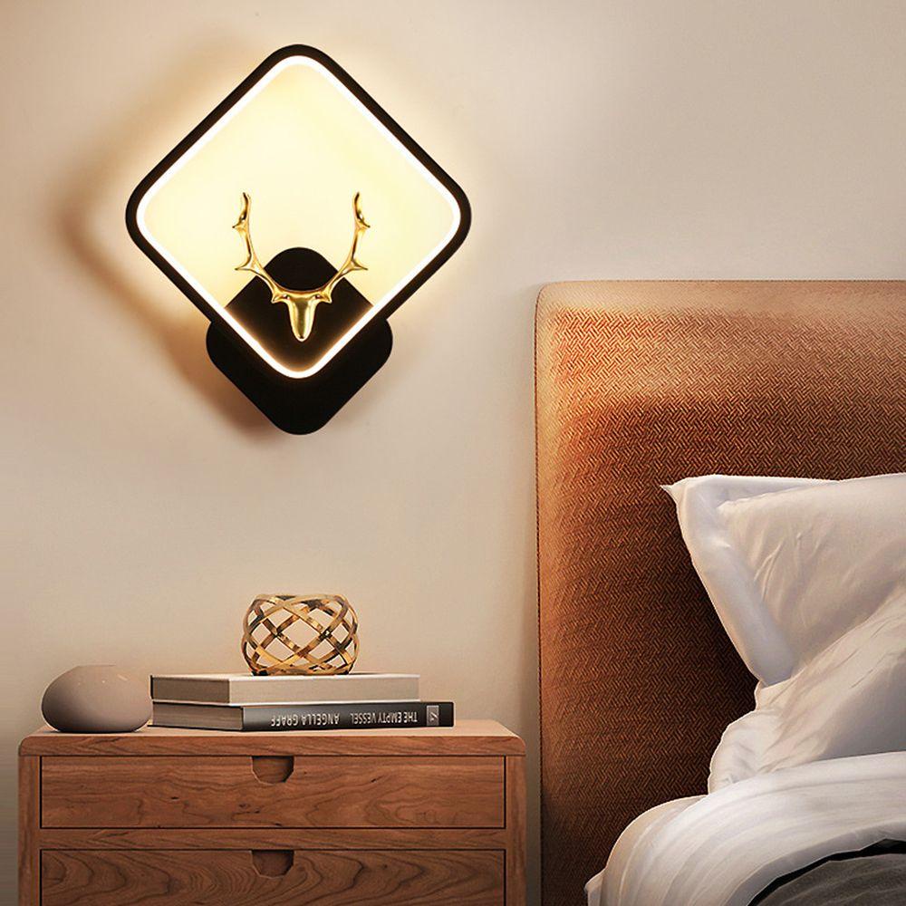 KUNHEV Đèn Led Treo Tường Trang Trí Phòng Khách / Phòng Ngủ Hình Hoa Mẫu Đơn DIY