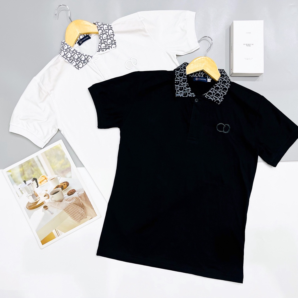 Áo Thun Nam Cổ Trụ Tay Ngắn Vải Cotton Mềm Mịn Uy Tín
