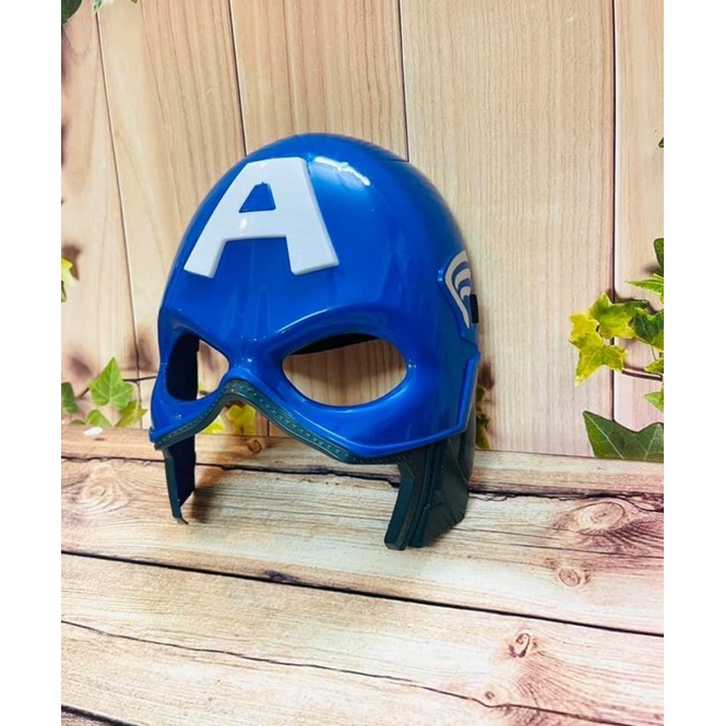 Mặt nạ Captain America có đèn hoá trang / mặt nạ siêu anh hùng đội trưởng mỹ