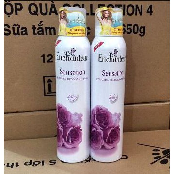 Xịt Khử Mùi Toàn Thân Enchanteur 150ml