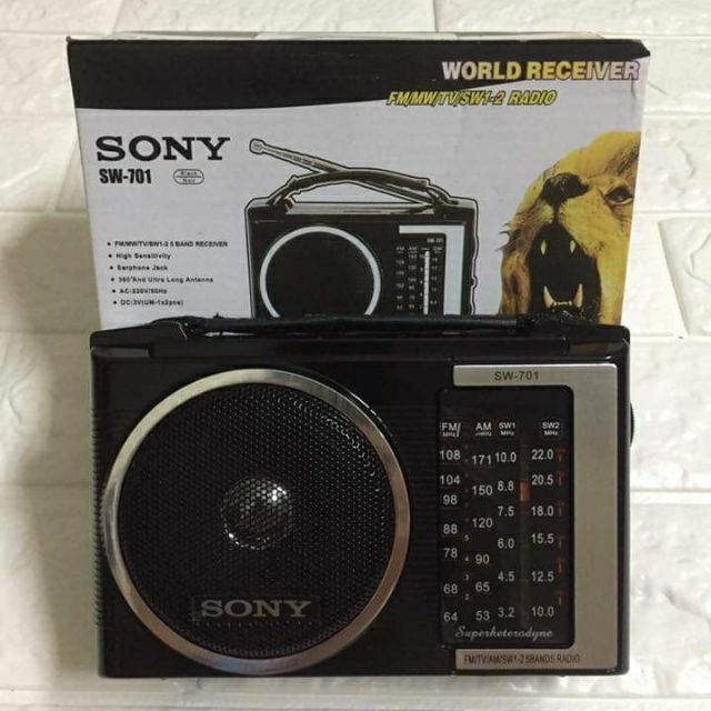 ĐÀI RADIO FM, AM SONY 701, 702
