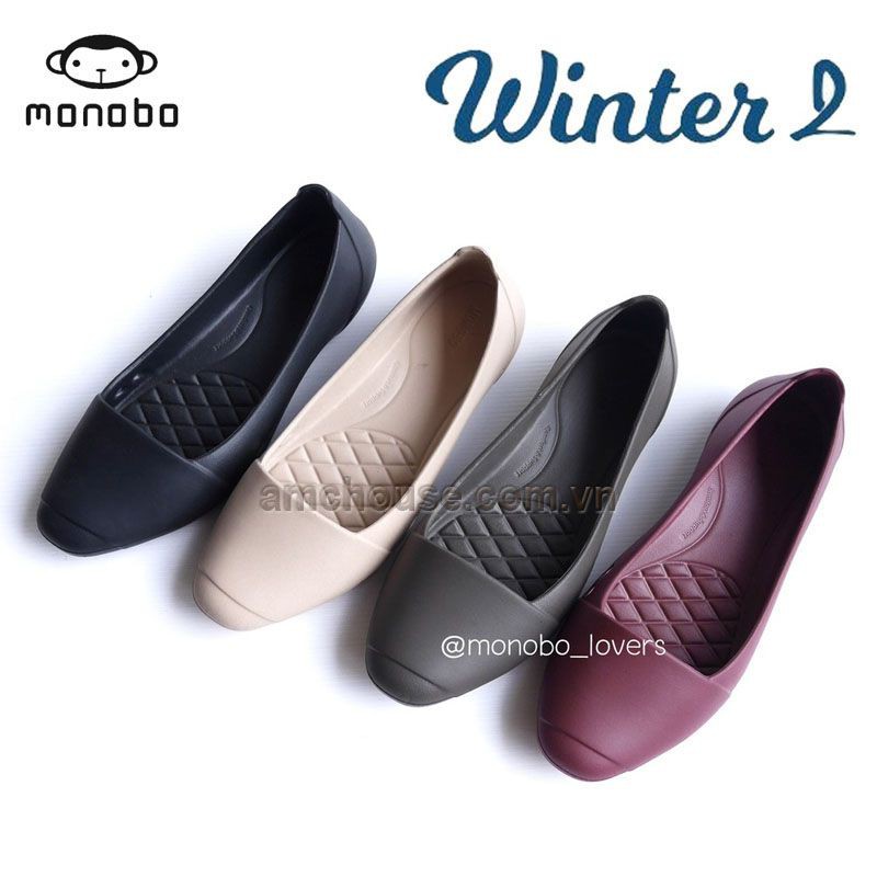 Giày Thái Giày Nhựa Đúc đi mưa Siêu Nhẹ MONOBO - WINTER 2