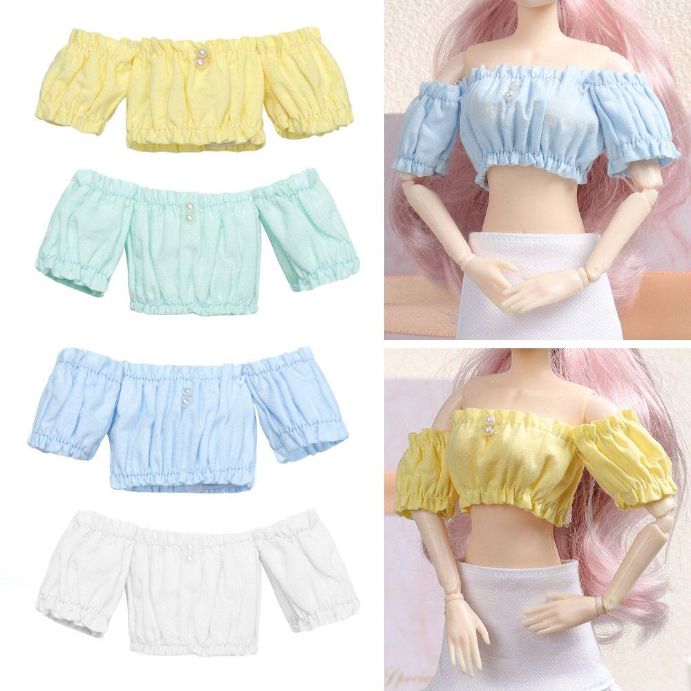 Quần Áo Thời Trang Màu Cầu Vồng Cho Búp Bê 30cm