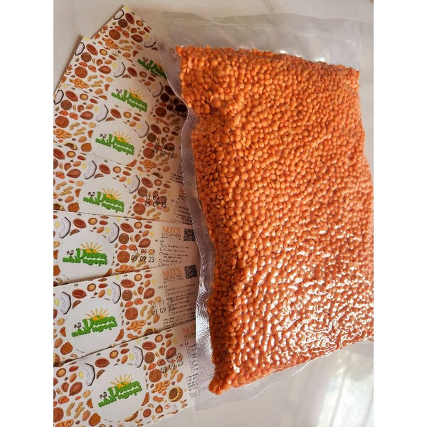 [hcm, hàng mới] Đậu lăng đỏ Canada 1kg - Red lentils from canada 1kg