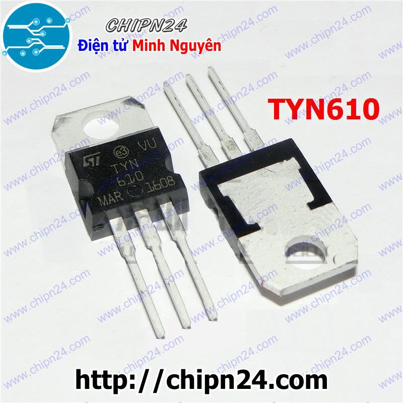 [2 CON] Triac SCR TYN610 TO-220 10A 600V