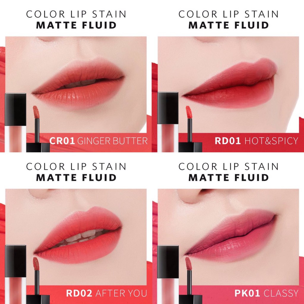 Son apieu color lip stain matte fluid