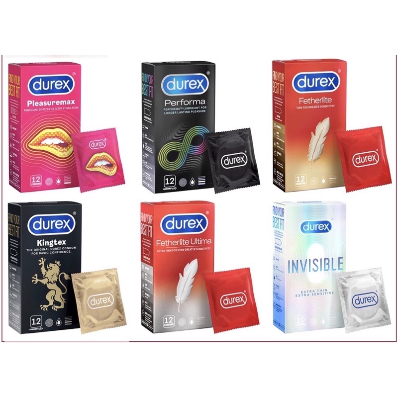 [Che Tên Sản Phẩm] BAO CAO SU DUREX-1cái-hộp 3cái-hộp 12cái