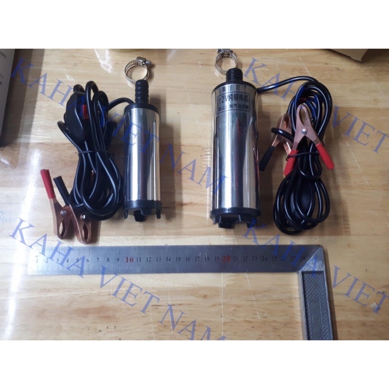 Máy Bơm dầu, bơm nước mini 12v, bơm dầu 12v