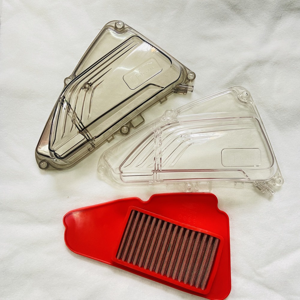 ỐP PÔ E ĐỘ TRONG SUỐT, LỌC GIÓ ĐỘ MÀU GẮN XE VISION ĐỜI 2021 THỂ HIỆN CÁ TÍNH