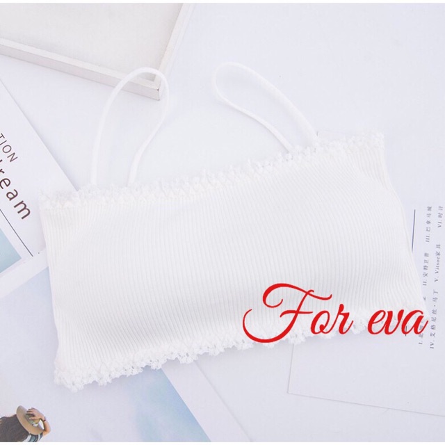 Áo lót áo bra gân tăm chân ren mã 8832 bra thể thao,bra tập gym