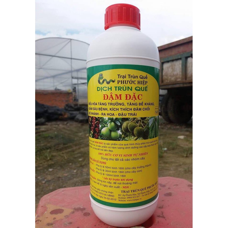 Dịch Trùn Quế_1000ml Earth Worm Fertilizer