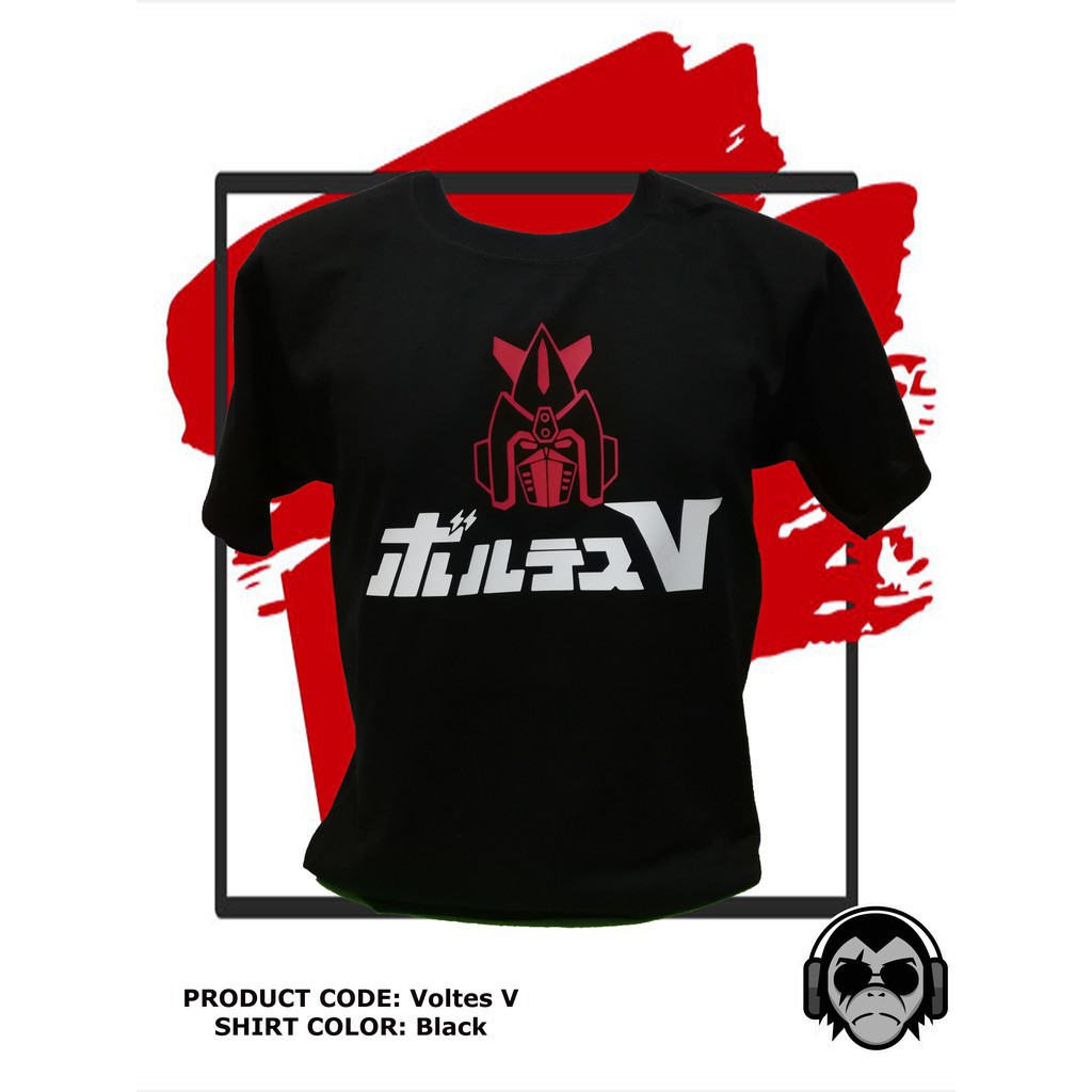 (GIÁ RẺ) Áo thun in hình VOLTES V Classic Anime - HUY DZ STORE