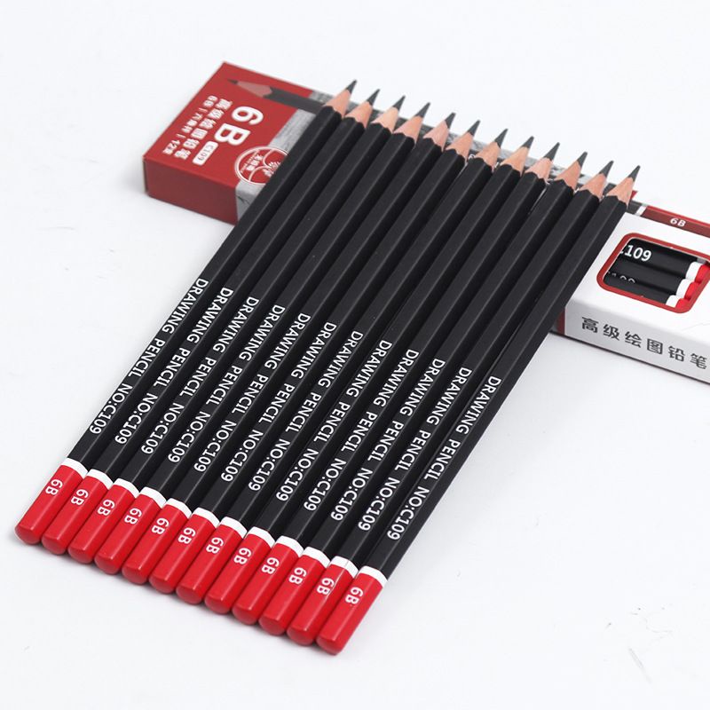Hộp 12 Cây Bút Chì QiLi Cao Cấp 2B 3B 4B