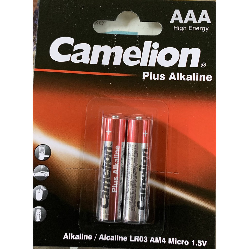 Pin AA/AAA Camelion digi alkaline vỉ 2 viên