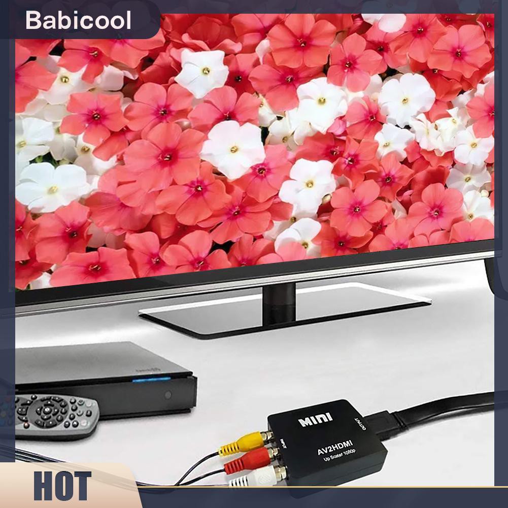 Bộ Chuyển Đổi Video Từ Av Sang Hdmi 1080p Mini Av2Hdmi Cho Hdtv