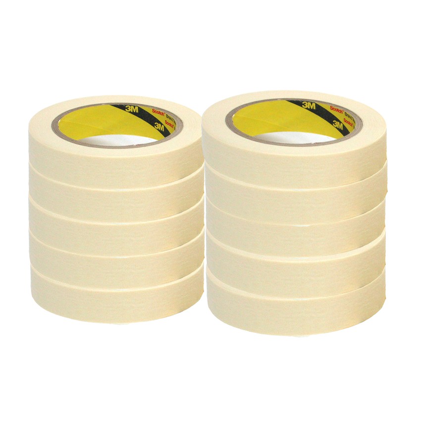 BĂNG KEO GIẤY 3M MASKING TAPE 2600 20MMX27M (TRẮNG)