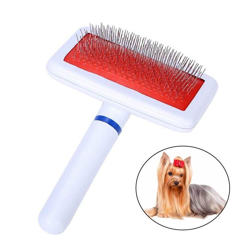 [Hiệu quả thần tốc giá rẻ chất lượng]Lược chải lông chấm bi đầu răng lược lấy lông rụng chó mèo