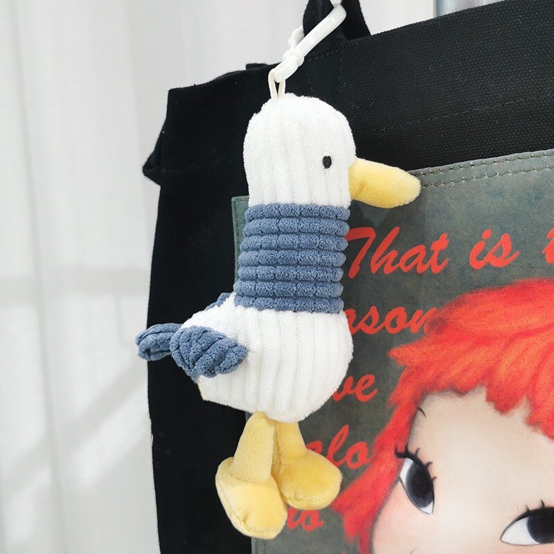 Móc treo Balo chìa khoá hình vịt siêu đáng yêuo