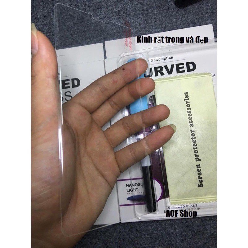Kính cường lực UV samsung S23,S23ULTRA, S22,S22 plus,S22 Ultra,S21,S21plus/S21 Ultra full keo full màn kèm đèn sấy