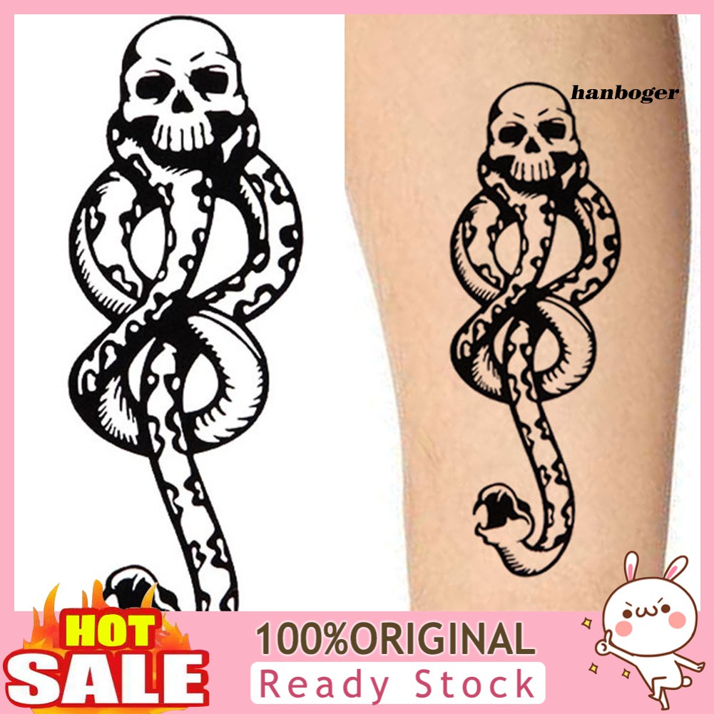 Hình xăm dán tạm thời kháng nước phong cách Harry Potter