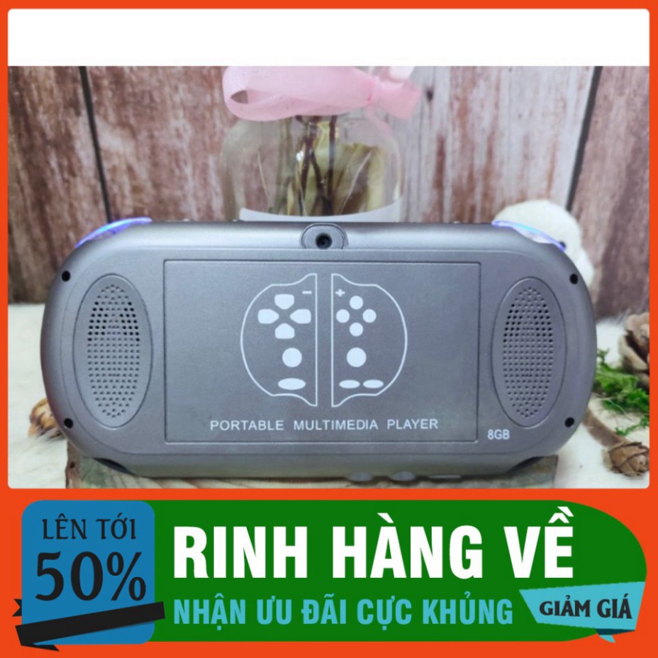 TUẦN LỄ SALE Máy chơi game cầm tay X7 màn hình 4.3 inch 8gb - 9000 game , chơi game , xem phim , nghe nhạc , đọc sách -b