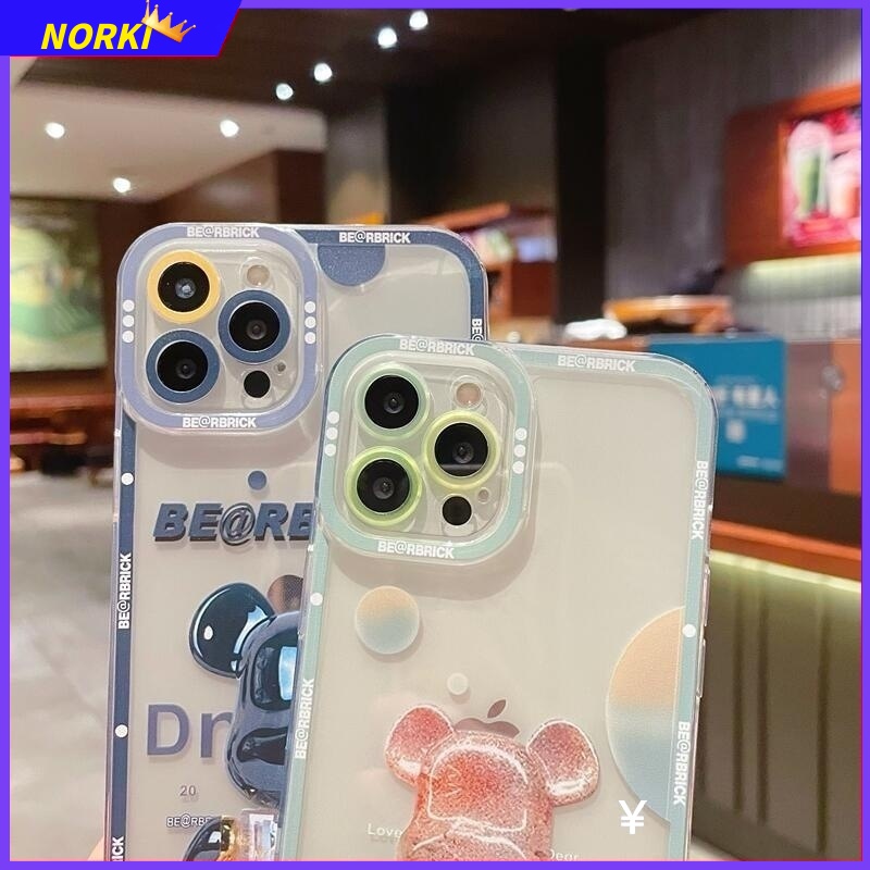 Ốp Điện Thoại Silicon In Hình Gấu Dễ Thương Cho Samsung Galaxy S22 S21 S20 Plus S21FE S20FE Note 10 Plus Note 20 Ultra