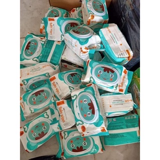 Combo 10 bịch khăn ướt Baby wipes 100 tờ
