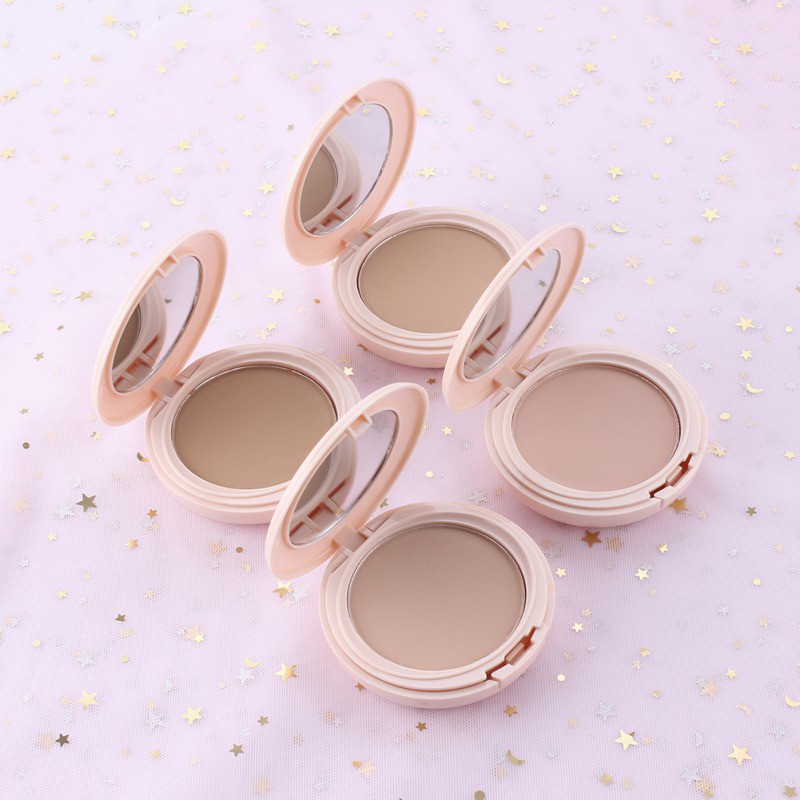 [Hàng mới về] Phấn che khuyết điểm có chất lì che phủ lỗ chân lông làm sáng tông màu da dành cho trang điểm mặt