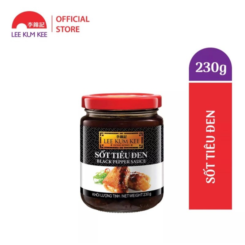 Sốt Tiêu Đen Lee Kum Kee (230g)