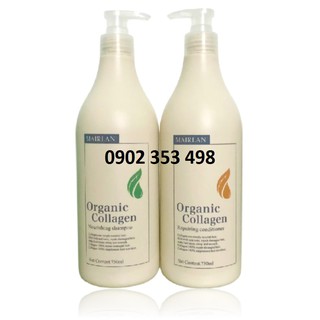 BỘ DẦU GỘI XẢ NGĂN RỤNG CHỐNG XƠ RỐI MAIRLAN ORGANIC COLLAGEN NOURSHING 750MLX2