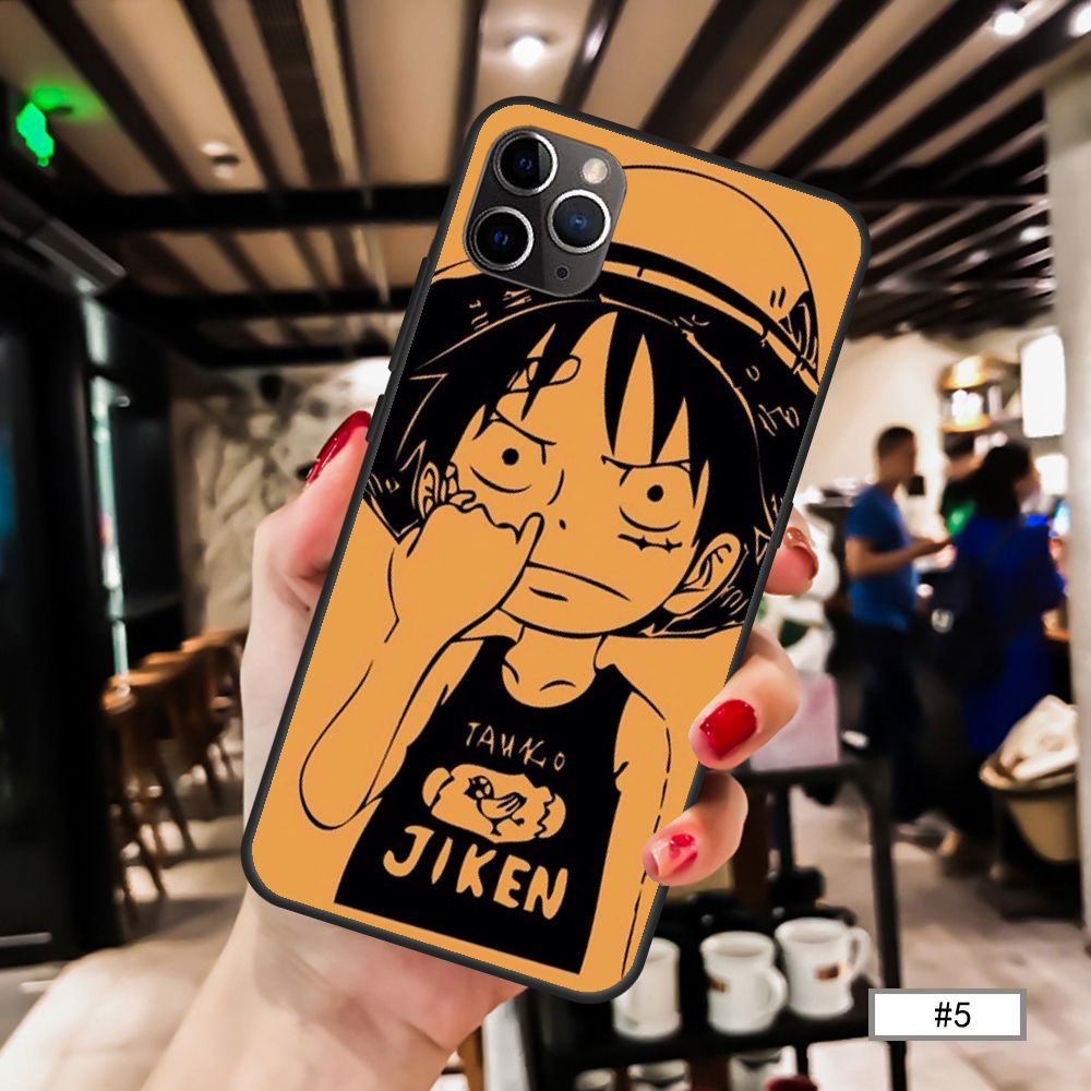 Ốp ỐpỐp iPhoneXS MAX 11 Pro max 11 XR X/XS 7/8 plus 6s Luffy One Piece Casing Soft Case Cover