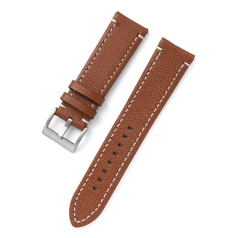 Dây Đeo Đồng Hồ Bằng Da Bò Mềm 18mm 19mm 20mm 21mm 22mm 24mm Tháo Gỡ Nhanh