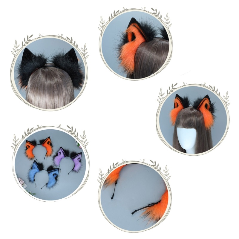 Flgo Băng Đô Hóa Trang Động Vật Hoạt Hình Đáng Yêu Cho Nữ