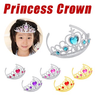 Vương miện đính đá pha lê hóa trang nữ hoàng cho bé gái
