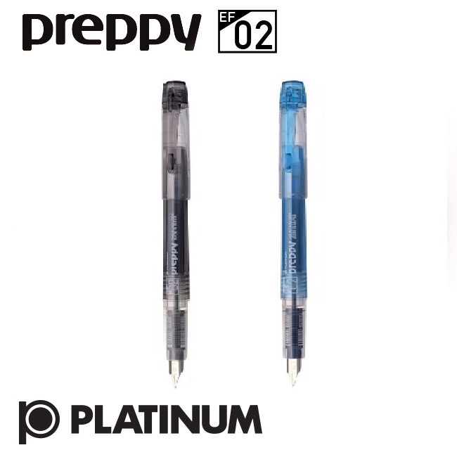 Bút máy học sinh Preppy Platinum Nhật Bản cỡ 02, Kèm 1 ống mực