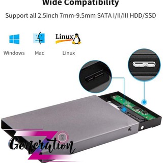 BOX GẮN HDD USB 3.0 RA SATA III 2.5 SSK (HE-V600)