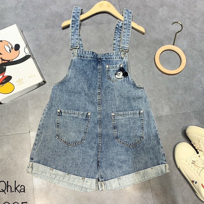 YẾM JEAN NỮ QUẦN NGẮN,THÊU MICKY THỜI TRANG JANSHOP MSY7