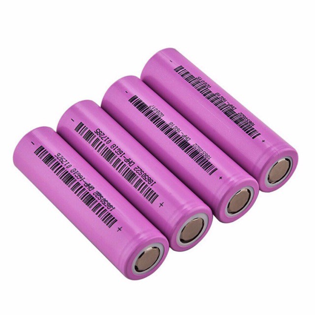 Pin cho quạt cầm tay mini sạc được 3V7 2600mah (màu hồng/màu đỏ)