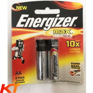 Pin AA Energizer alkaline LR6 - AM3 E91 ( vỉ 2 viên)