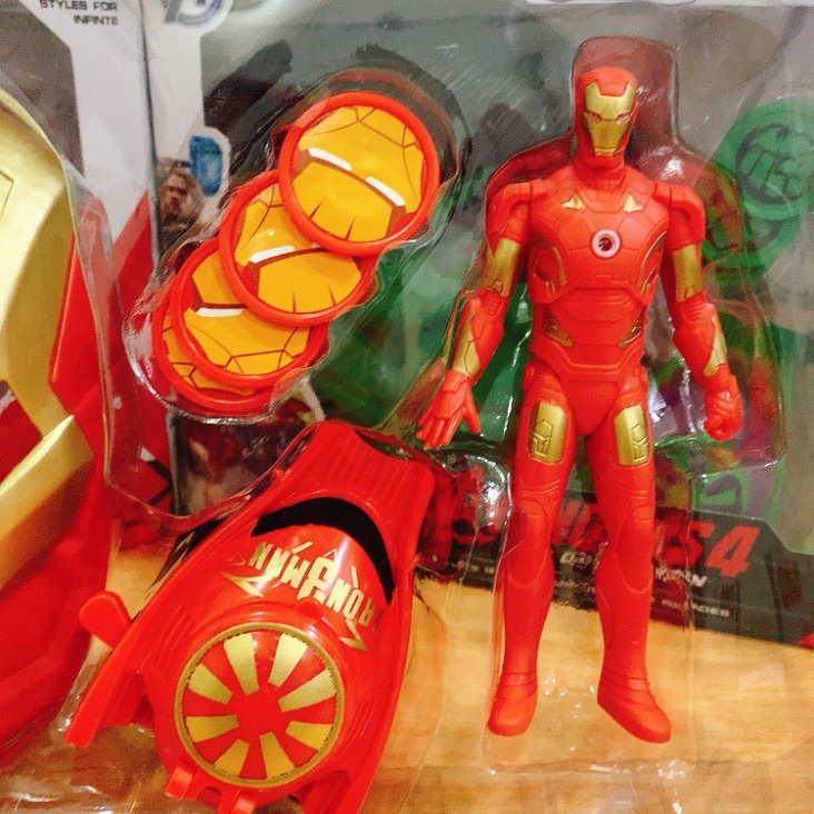 - BỘ ĐỒ CHỚI SIÊU ANH HÙNG IRON MAN COMBO MẶT NẠ VÀ PHỤ KIỆN ĐI KÈM