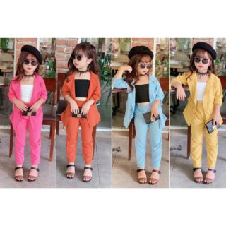 Set bộ 3 chi tiết cho bé gái