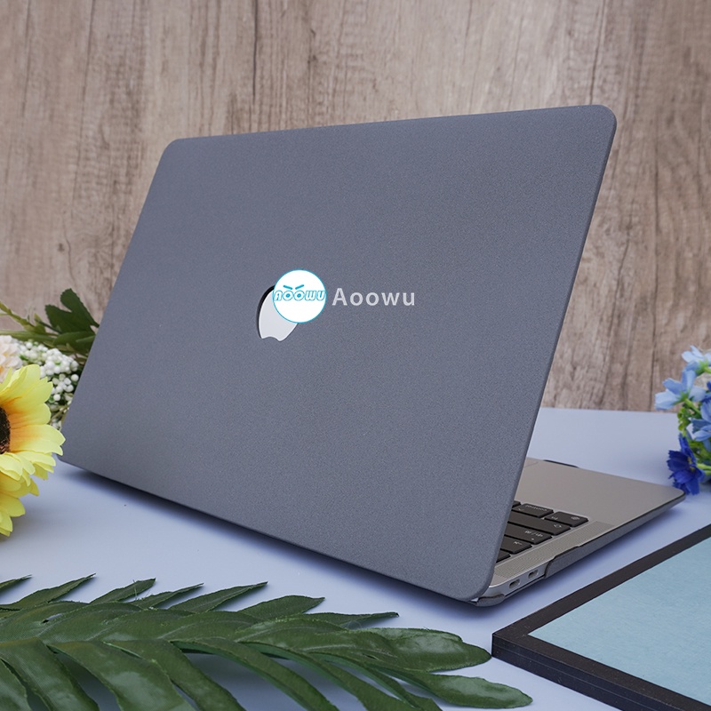 Ốp Điện Thoại Màu Xám Kem Kèm Bàn Phím Cho MacBook M1 Air Pro 13 A2337 A2338 2020 A2179 2021 Pro 14 16 inch A2485 A2442 2017 Pro 13 A1708