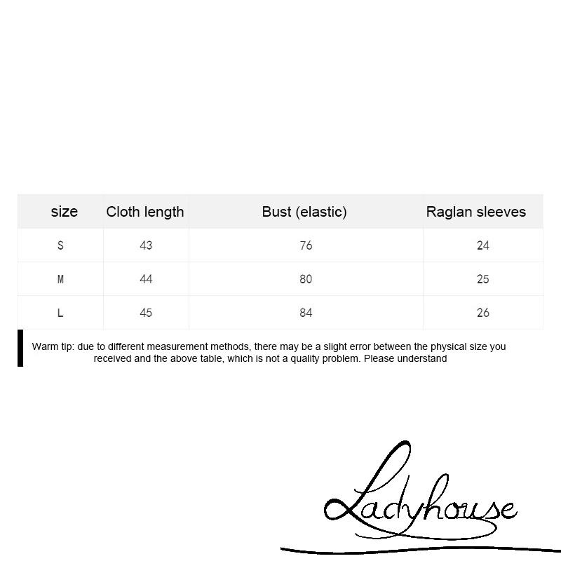 Áo Thun Raglan Tay Ngắn Màu Đen In Họa Tiết Ngôi Sao Cơ Bản Thời Trang Mùa Hè Dành Cho Bạn Nữ