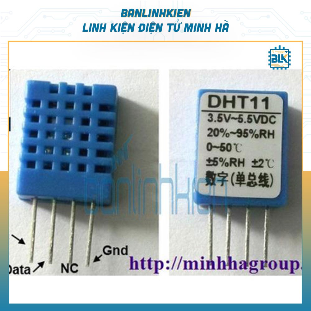 Cảm Biến Nhiệt Độ Độ Ẩm DHT11