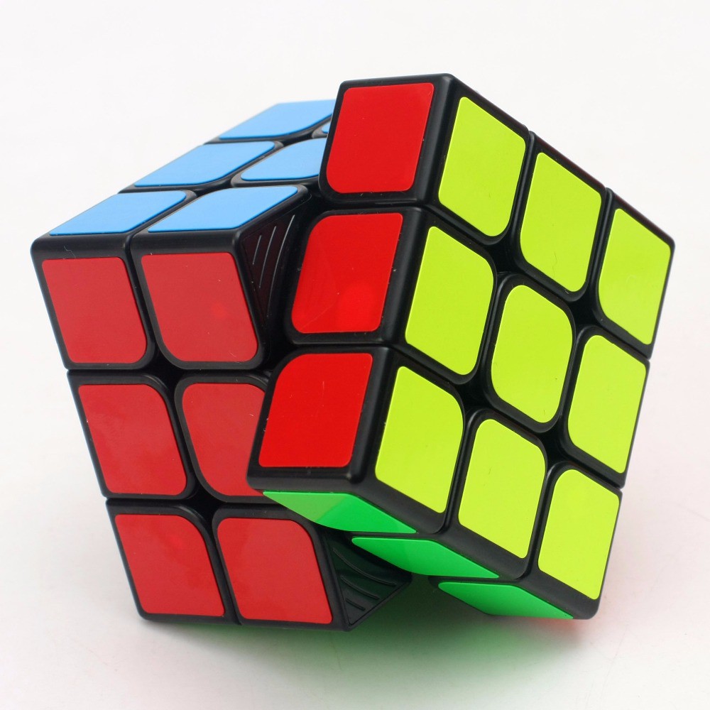 Rubik Phát Triển Kỹ Năng Giáo Dục - Rubik 3x3 sticker trơn mượt, bẻ góc tốt