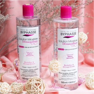 TẨY TRANG / BYPHASSE / Tẩy trang Byphasse Solution Micerallaire Face 500ml