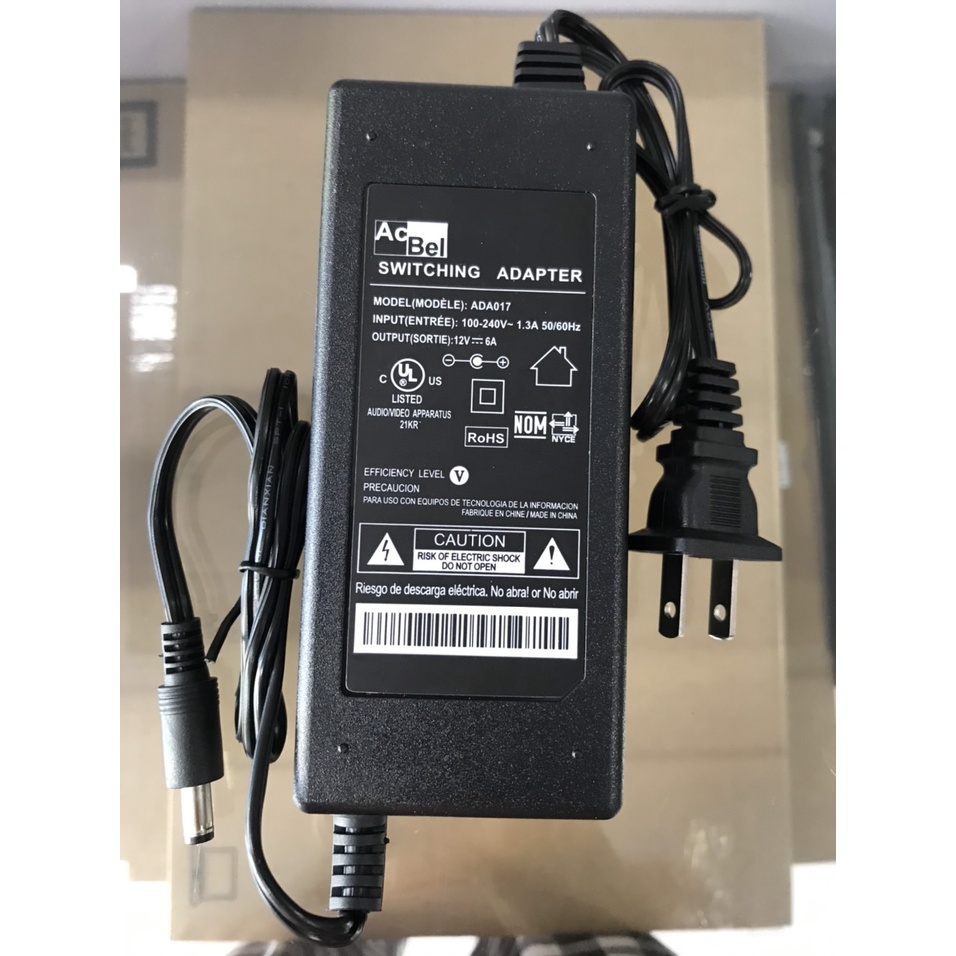 Giá Adapter 12v 6a &amp; Khuyến mãi tháng 10/2021 | BigGo